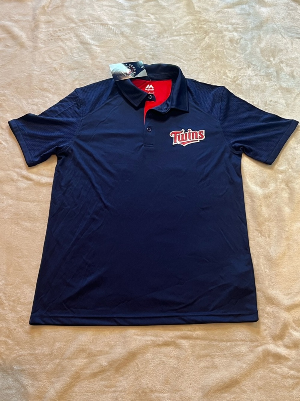 Minnesota Twins Men's Navy Polo Shirt